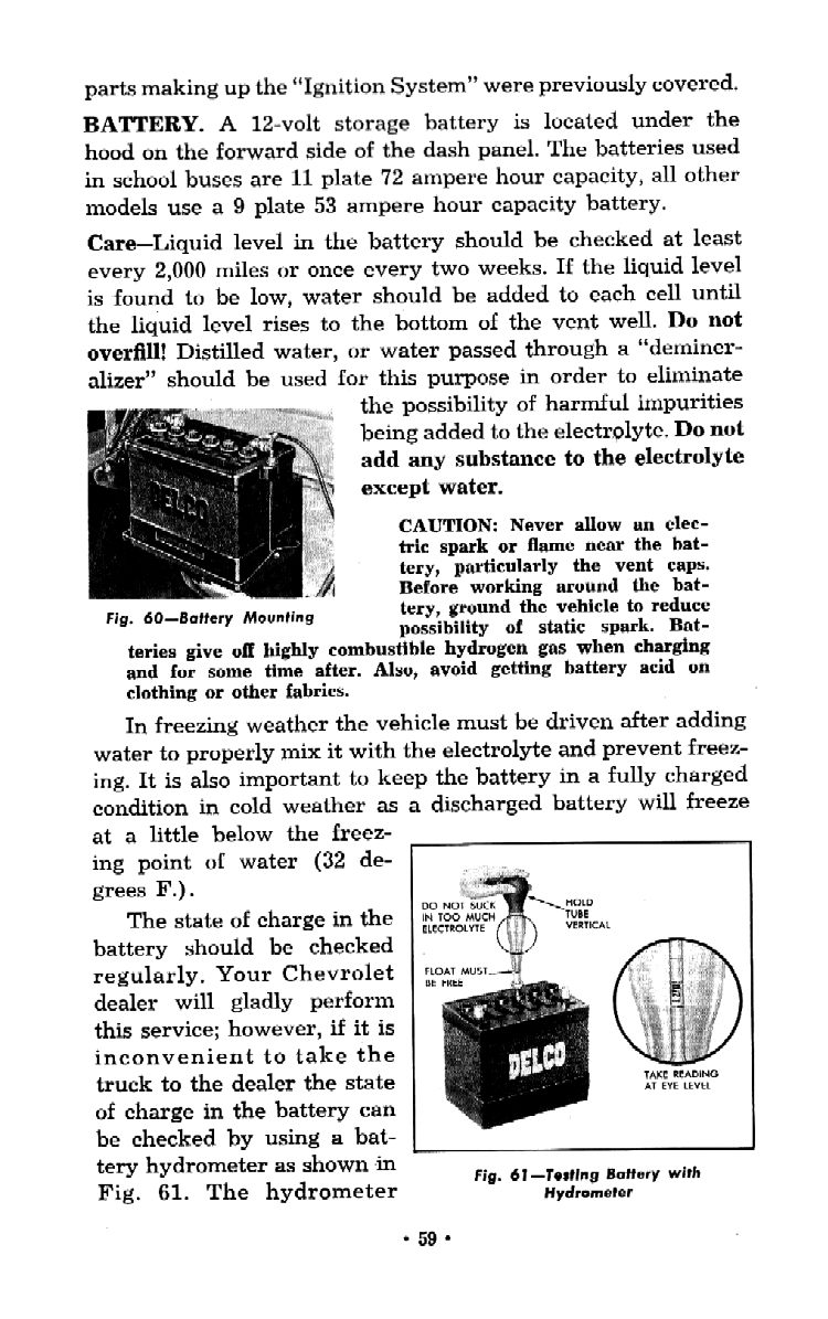 1957 Chevrolet Trucks Operators Manual Page 16